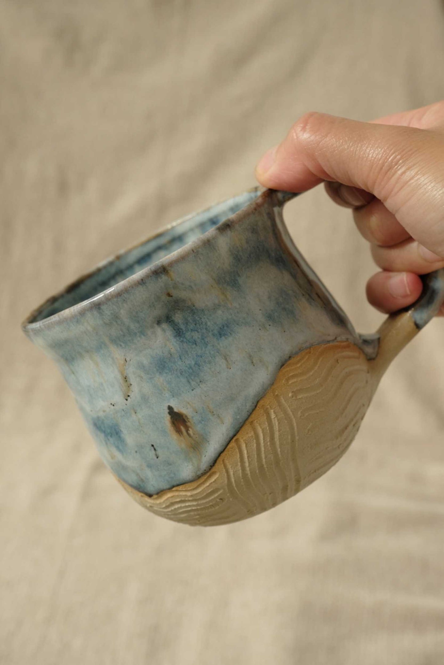 Carved Tea Mug | Made to Order