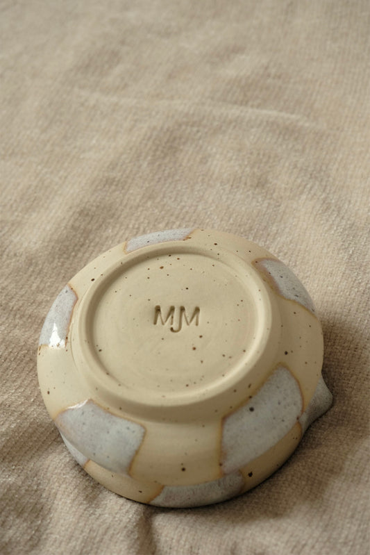 Bubble Matcha Bowl - Cloudy White