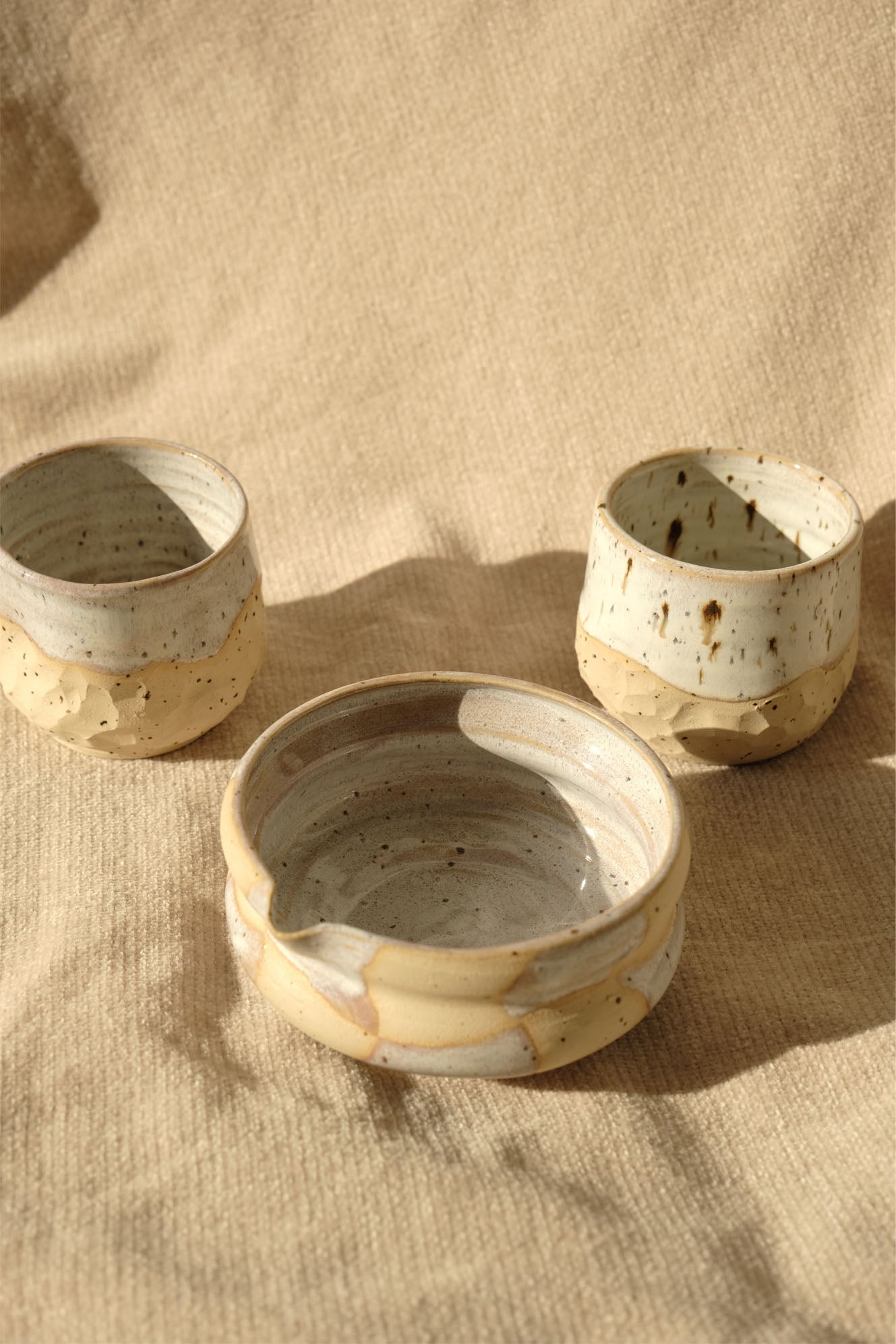 Bubble Matcha Bowl - Cloudy White