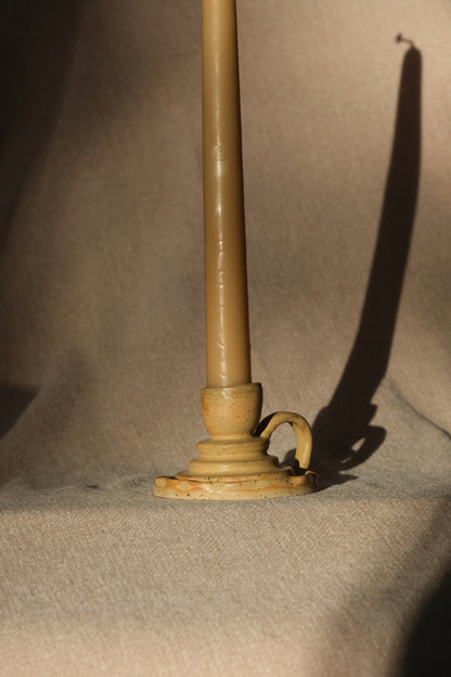 Handmade Candlestick Holder - Sandstone