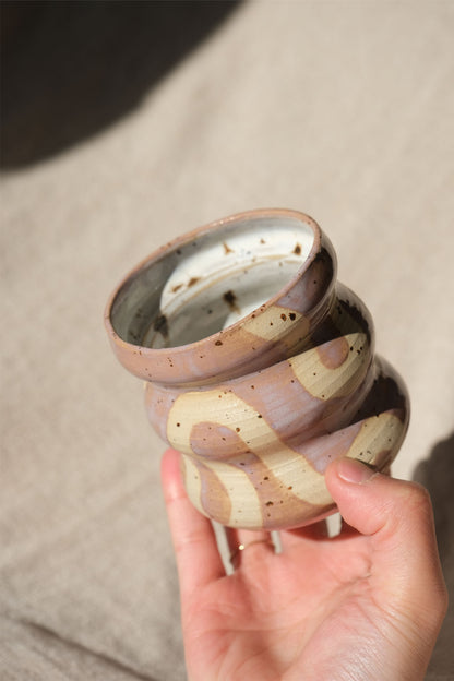 Bubble Swirl Cup - Lilac Mauve